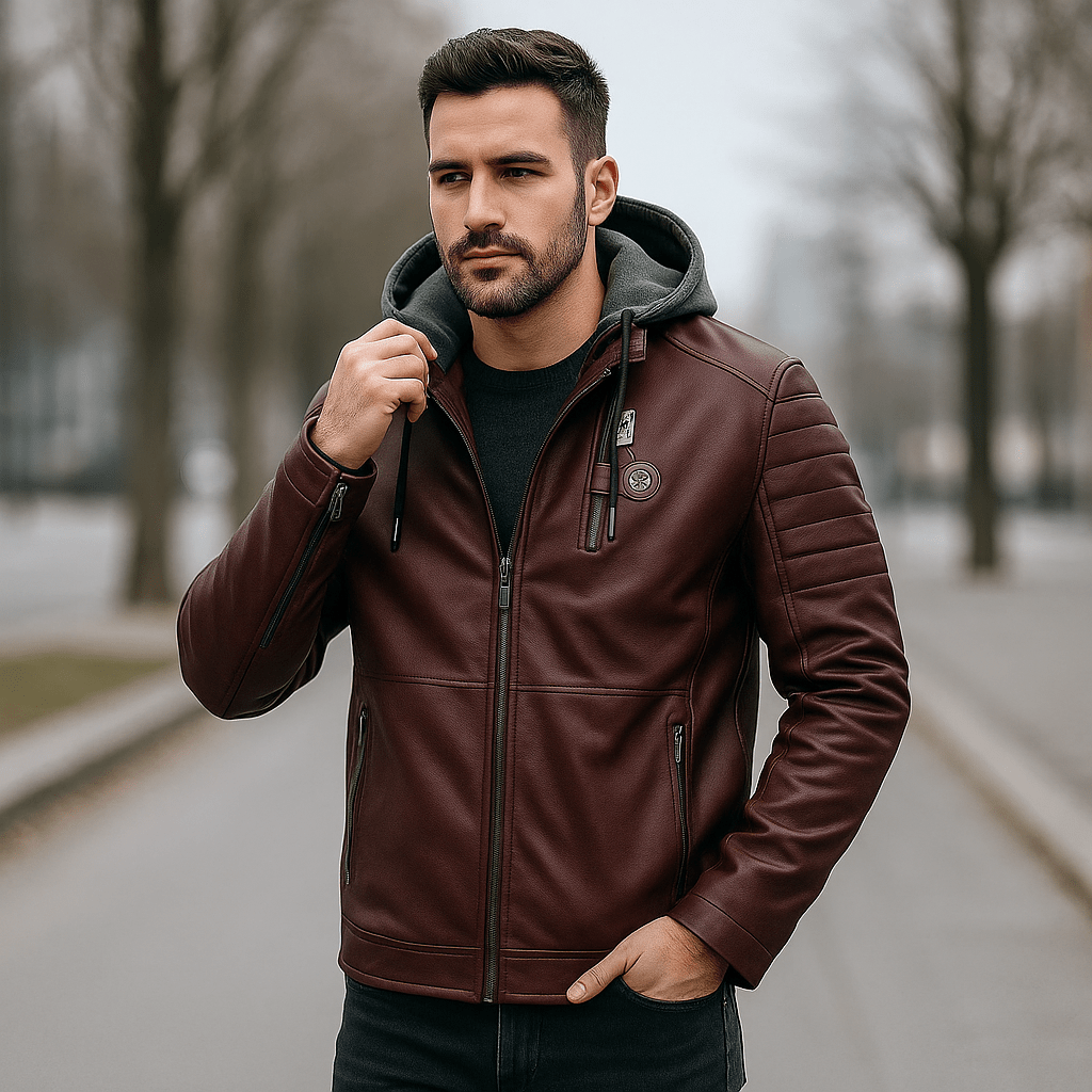 Men's Versatile Hooded Jacket – Stylish and Comfortable for Everyday Wear