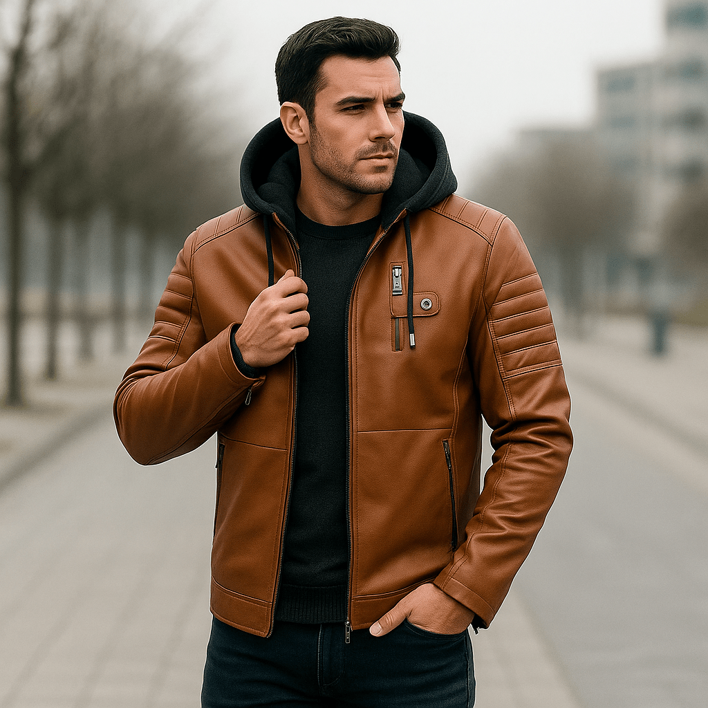 Men's Versatile Hooded Jacket – Stylish and Comfortable for Everyday Wear