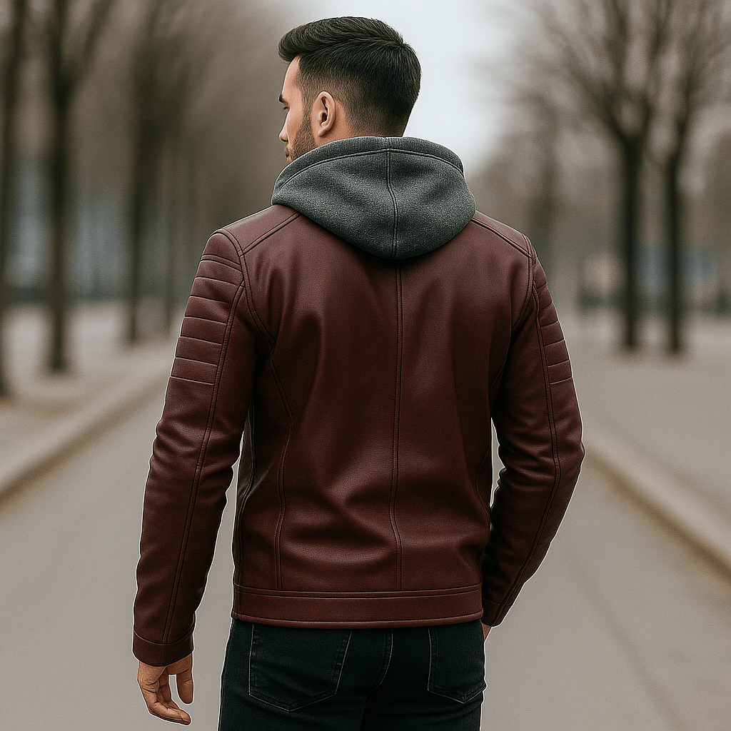 Men's Versatile Hooded Jacket – Stylish and Comfortable for Everyday Wear