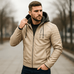 Men's Versatile Hooded Jacket – Stylish and Comfortable for Everyday Wear