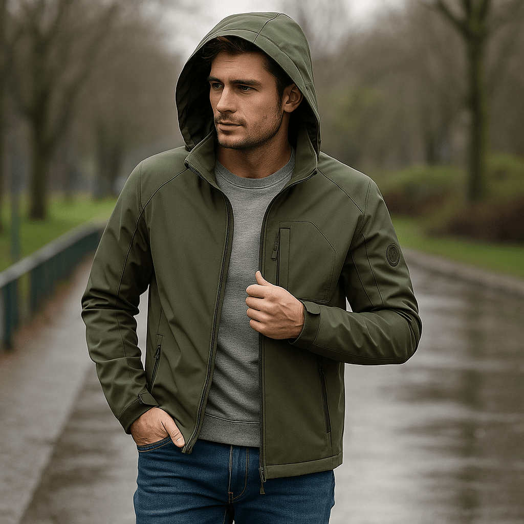 Lightweight Men's Spring Jacket - Stylish Comfort for Casual Wear
