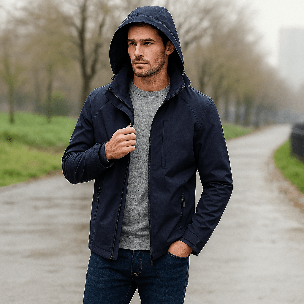 Lightweight Men's Spring Jacket - Stylish Comfort for Casual Wear