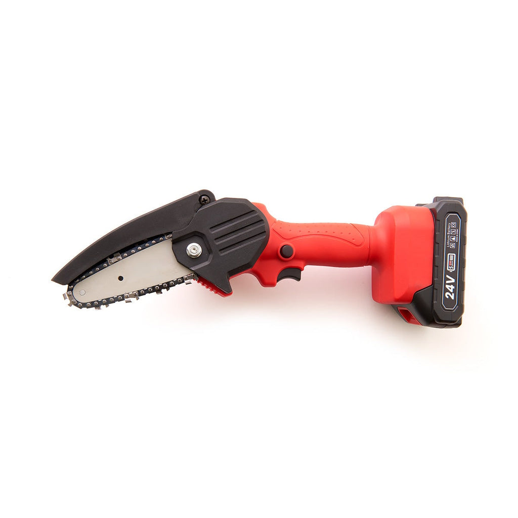 Mini Cordless Chainsaw 24v Rechargeable Battery Powered Handheld Saw Echo 590 - Image 3