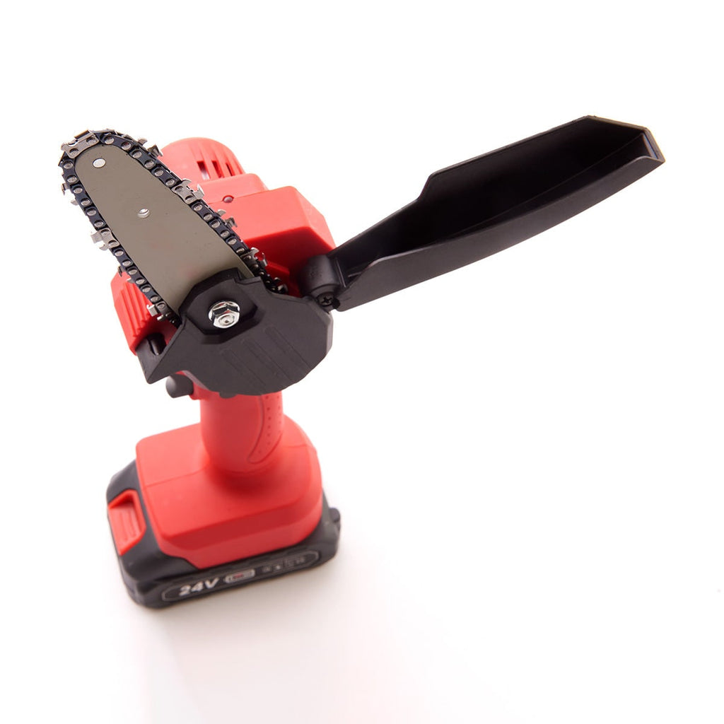 Mini Cordless Chainsaw 24v Rechargeable Battery Powered Handheld Saw Echo 590 - Image 5