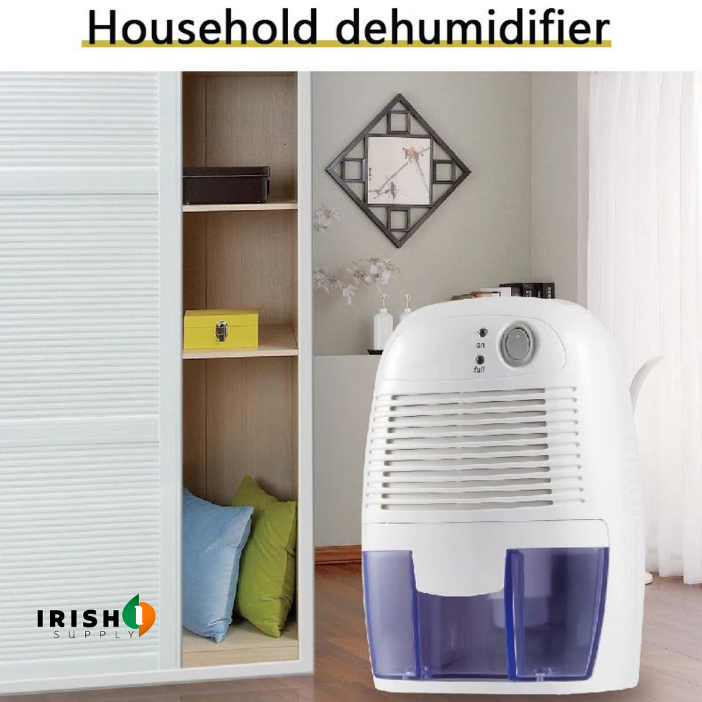 Mini Dehumidifier for Bathroom and Bedroom with 500ml Water Tank Portable Compact Design - Image 2