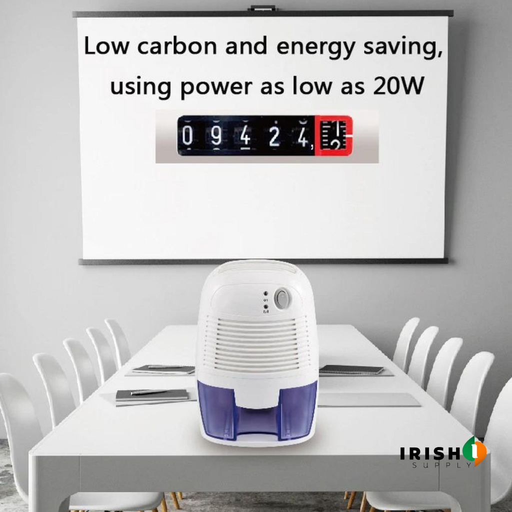 Mini Dehumidifier for Bathroom and Bedroom with 500ml Water Tank Portable Compact Design - Image 3