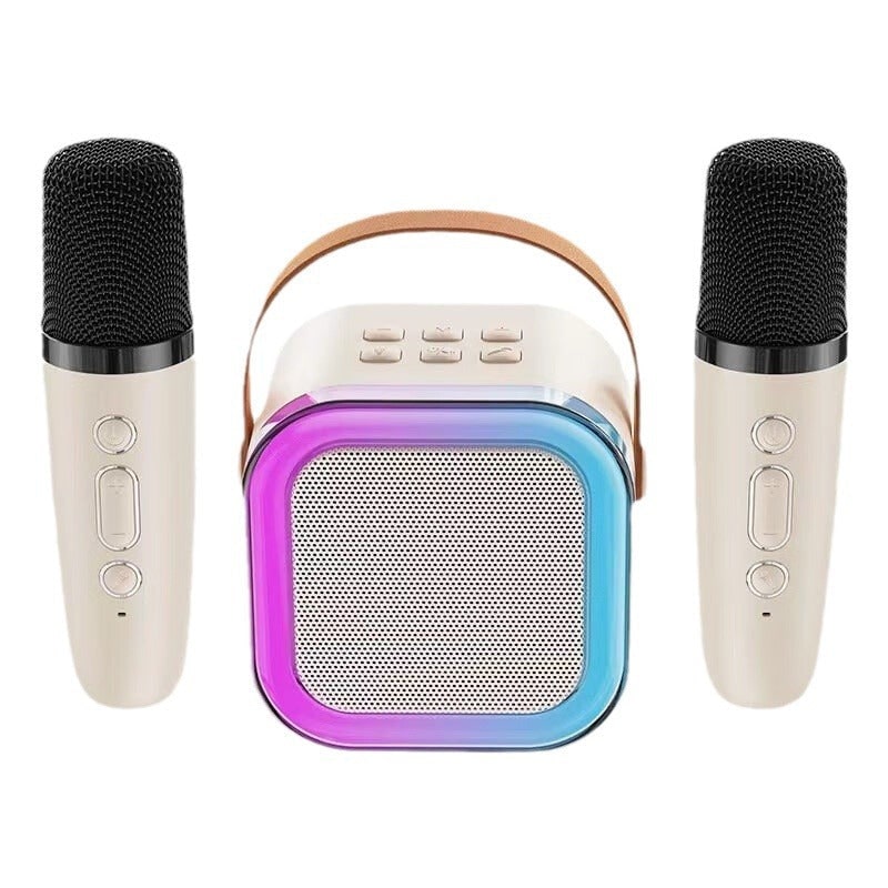 Mini Karaoke Machine with Wireless Microphones and Portable Bluetooth Speaker - Image 15