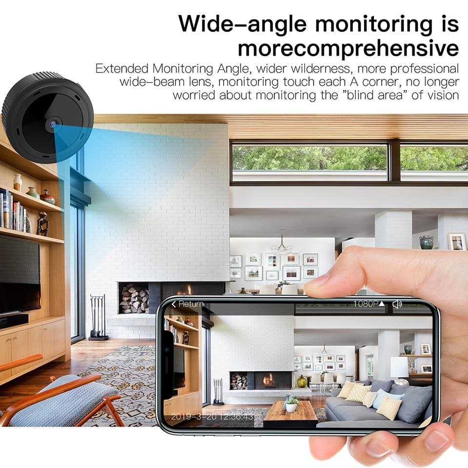 Mini Security Camera Wireless WIFI with Motion Detection and Night Vision - Image 5