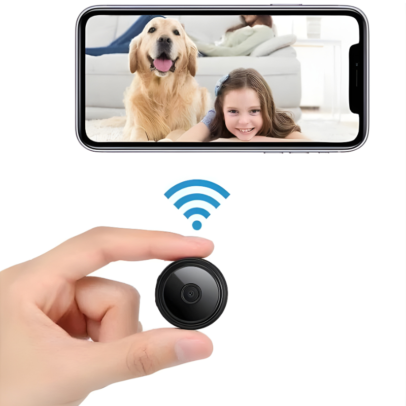 Mini Spy Camera Wireless 1080p Surveillance Portable Night Vision Magnetic Hidden Security - Image 1