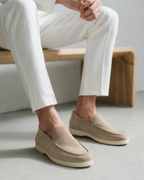 Classic Suede Loafers with Timeless Elegance