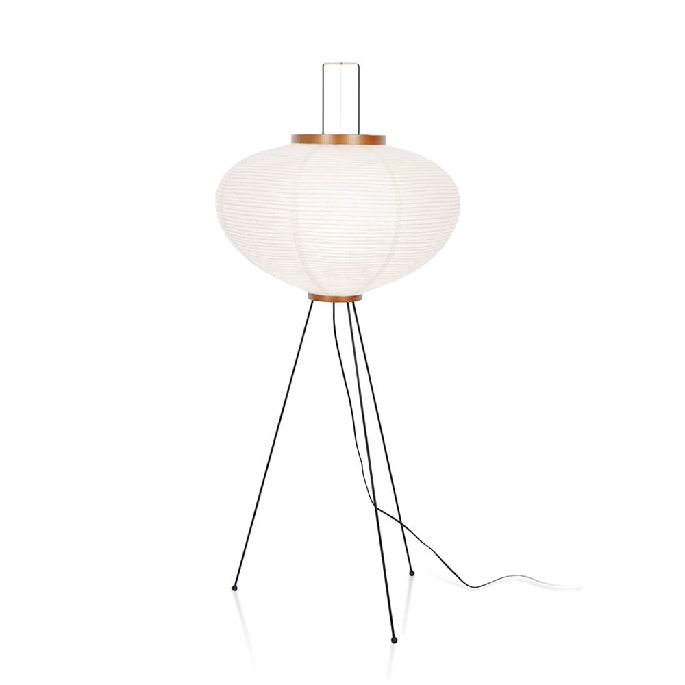 Modern Floor Lamp Decorative Floor Lamp Paper Lamp Tripod Floor Lamp - Image 1
