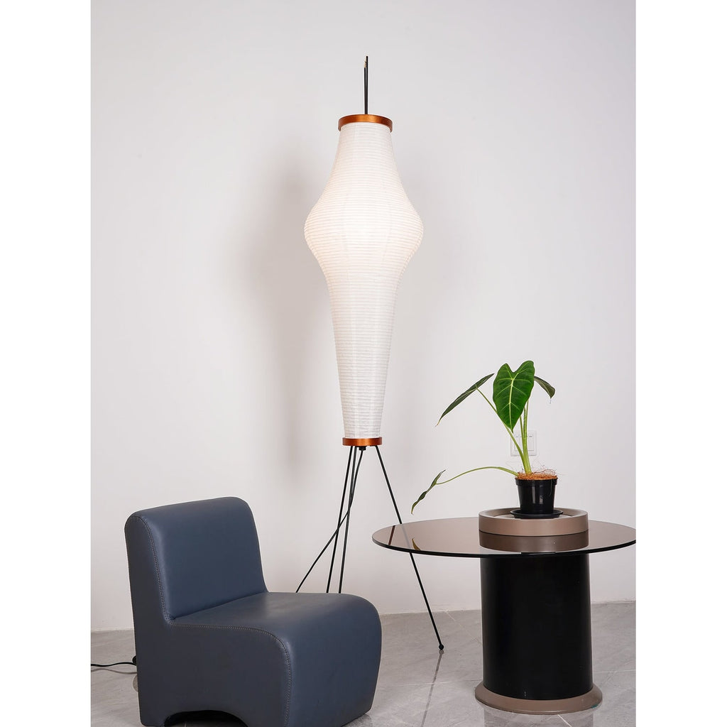 Modern Floor Lamp Decorative Floor Lamp Paper Lamp Tripod Floor Lamp - Image 14