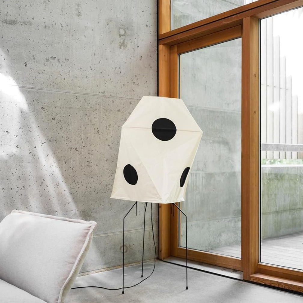 Modern Floor Lamp Decorative Floor Lamp Paper Lamp Tripod Floor Lamp - Image 19