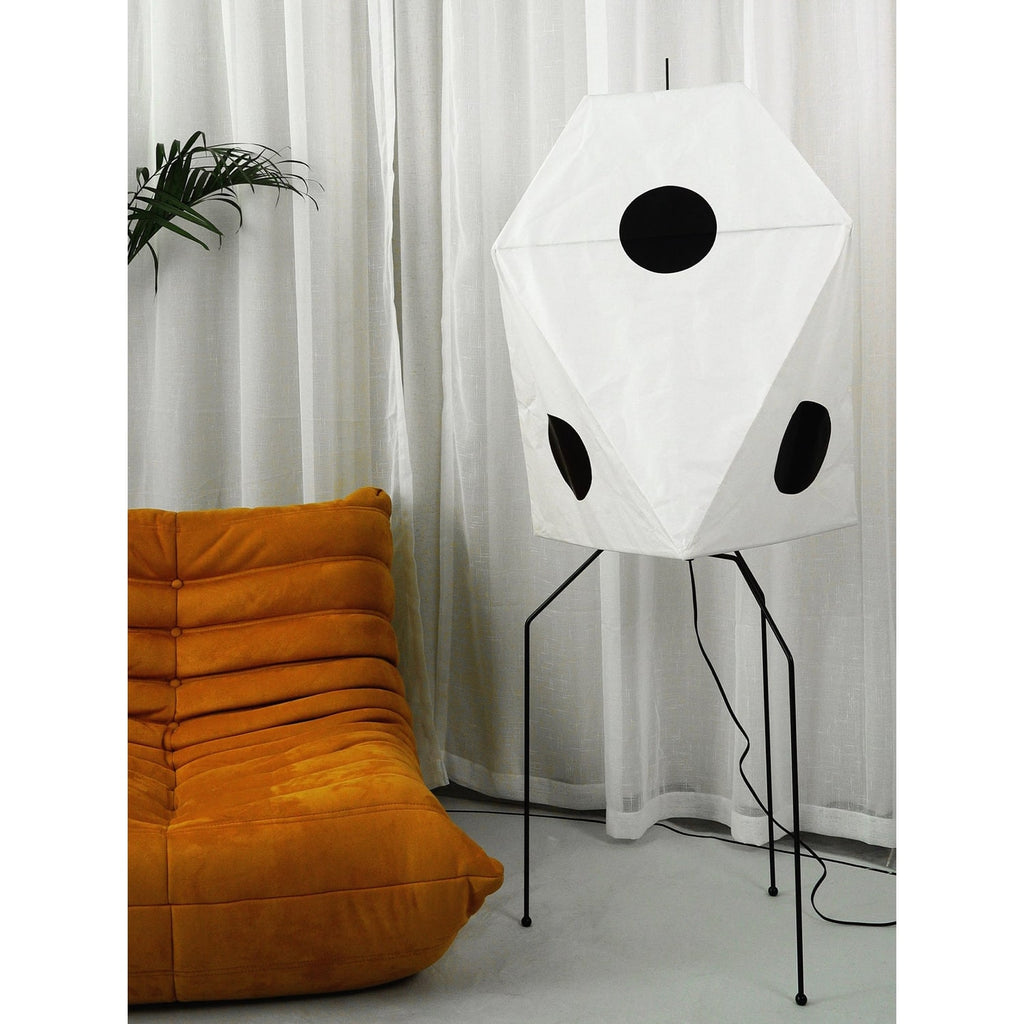 Modern Floor Lamp Decorative Floor Lamp Paper Lamp Tripod Floor Lamp - Image 24