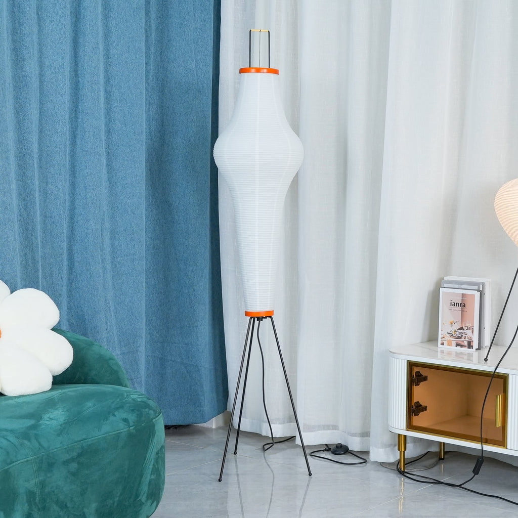 Modern Floor Lamp Decorative Floor Lamp Paper Lamp Tripod Floor Lamp - Image 28