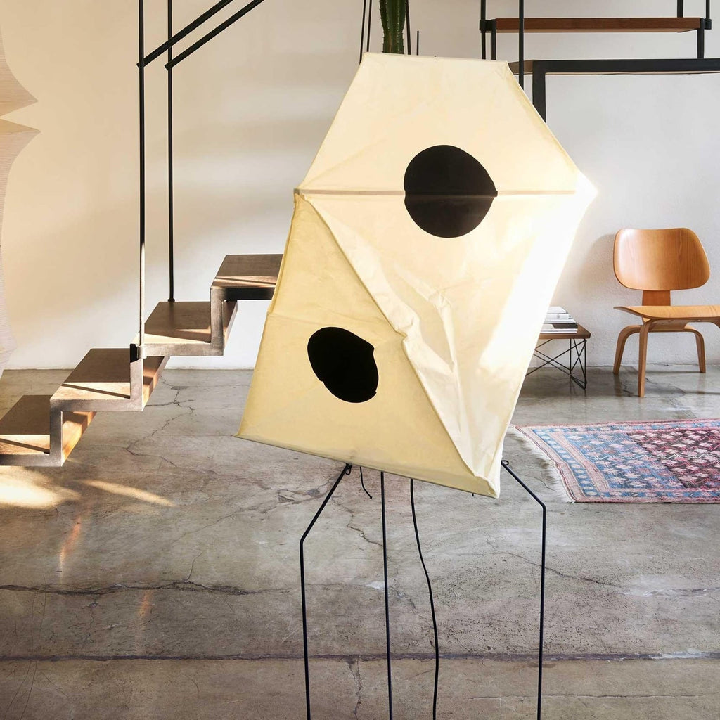 Modern Floor Lamp Decorative Floor Lamp Paper Lamp Tripod Floor Lamp - Image 9