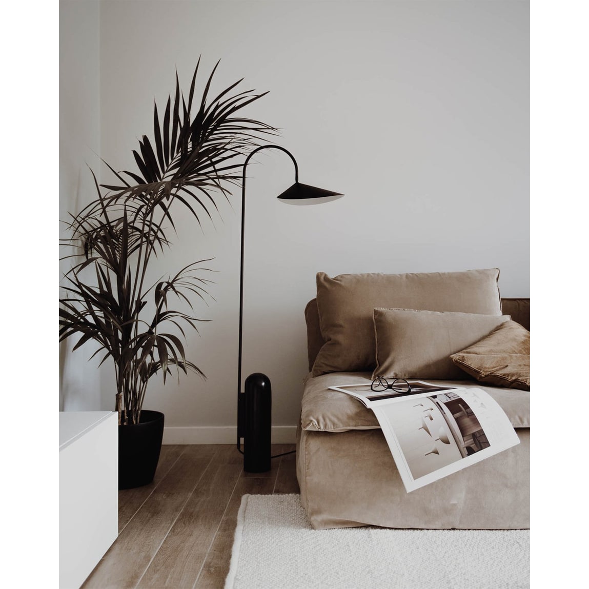 Modern Floor Lamp Living Room Lamp Black Floor Lamp Minimalist - Image 17