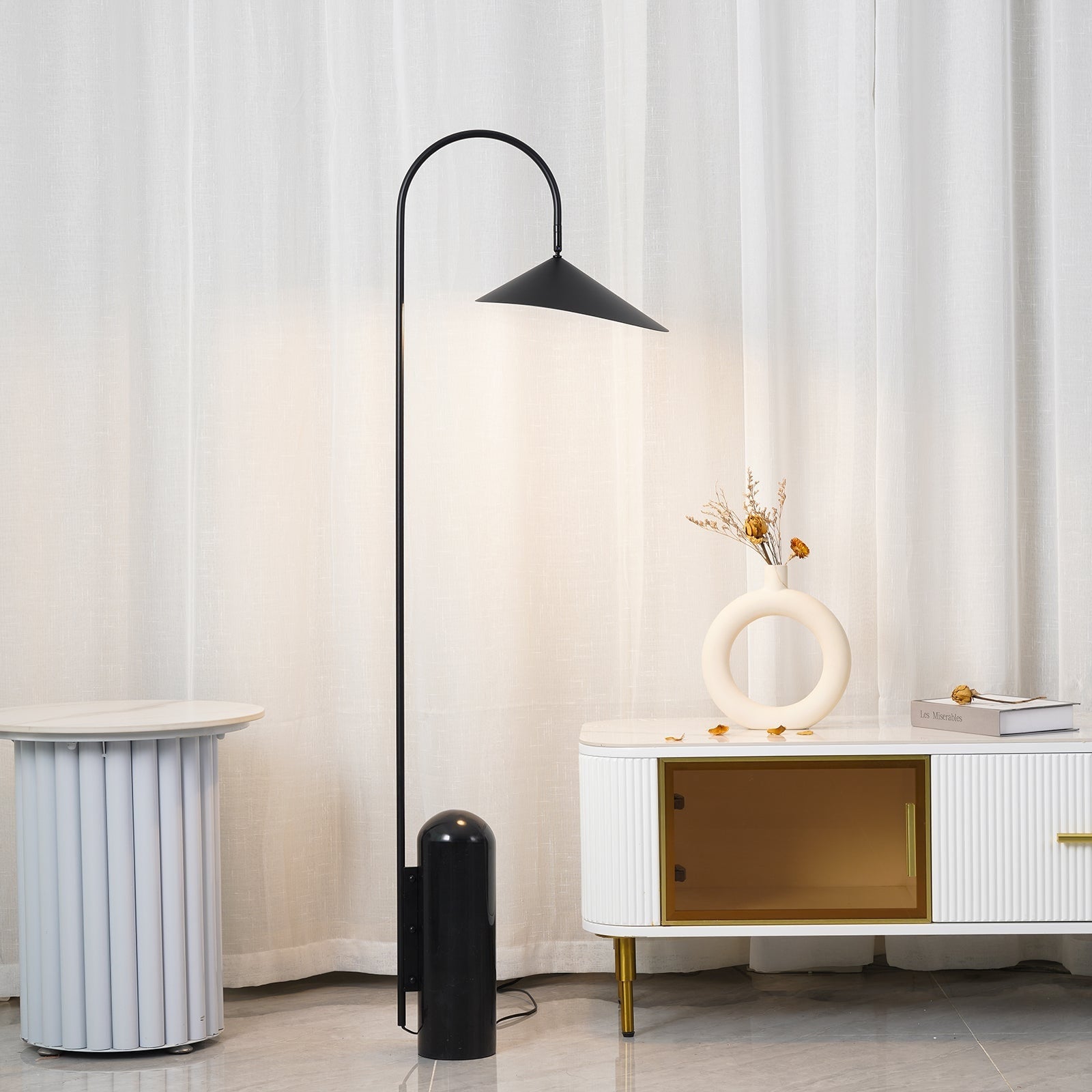 Modern Floor Lamp Living Room Lamp Black Floor Lamp Minimalist - Image 19