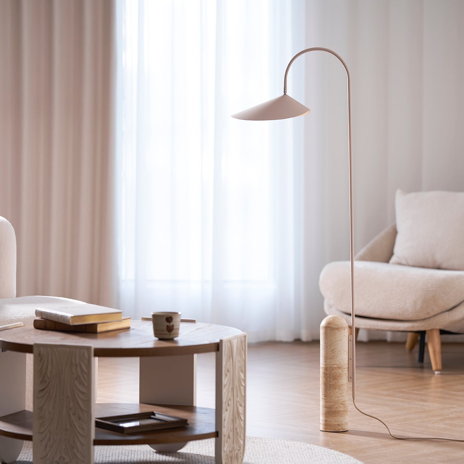 Modern Floor Lamp Living Room Lamp Black Floor Lamp Minimalist - Image 2