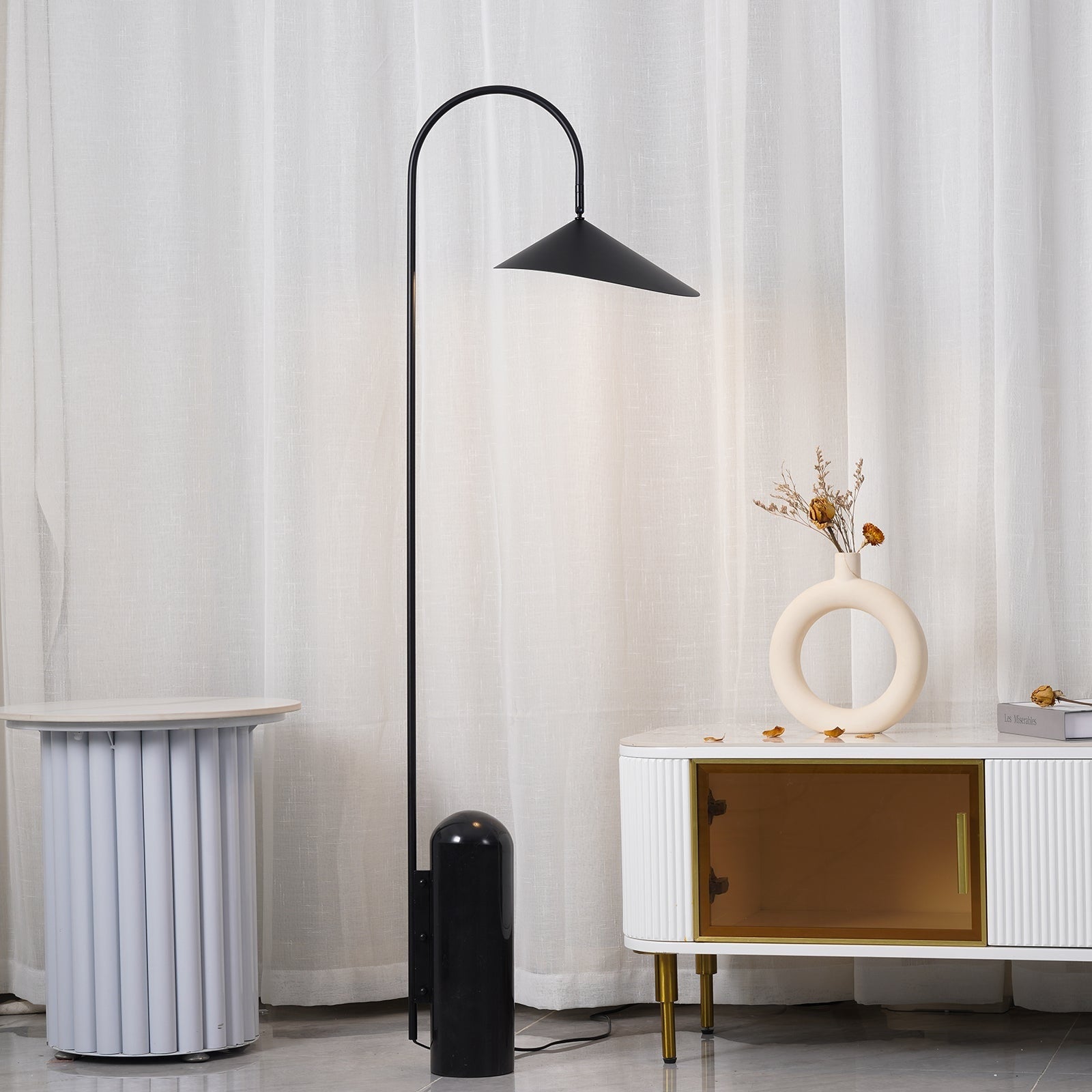 Modern Floor Lamp Living Room Lamp Black Floor Lamp Minimalist - Image 25