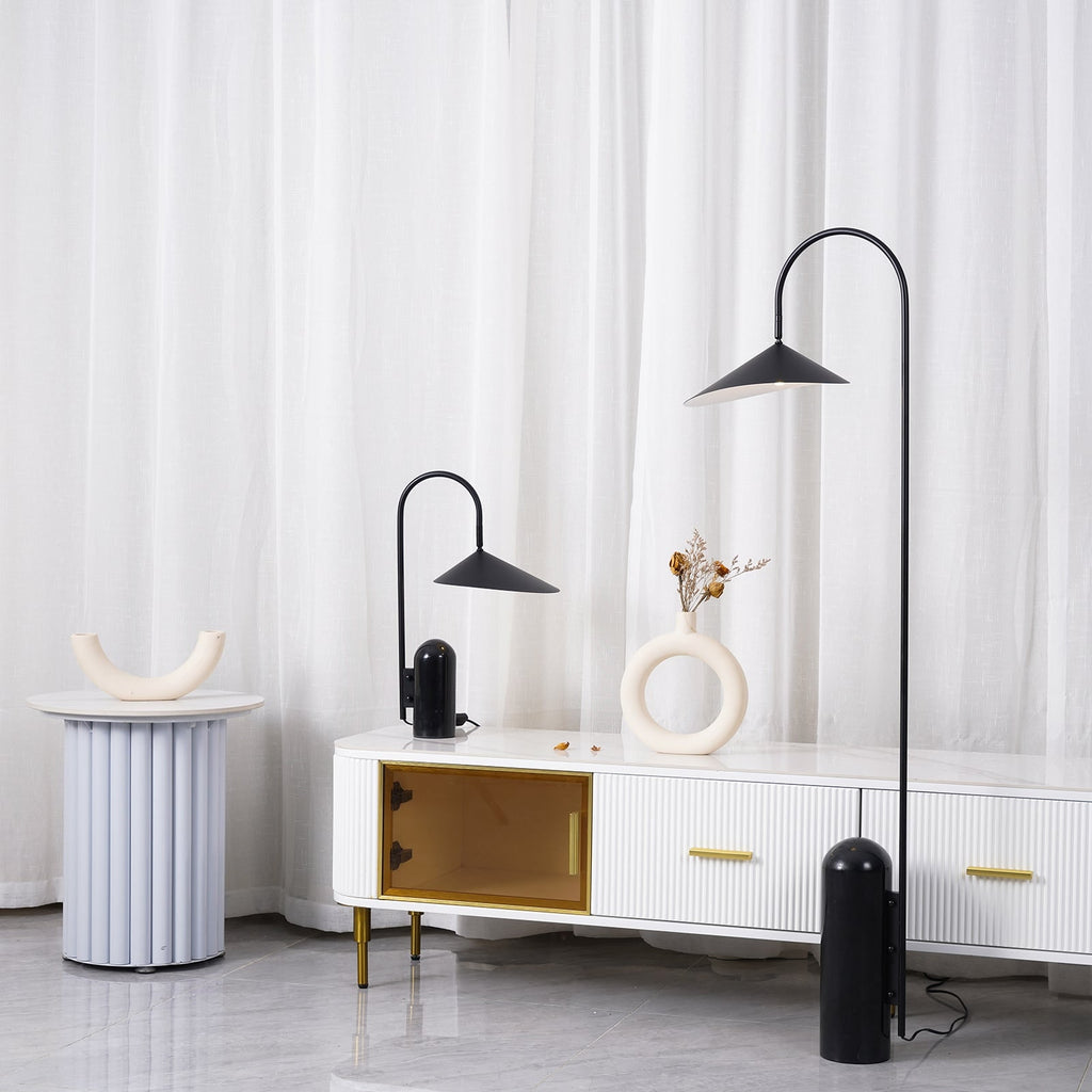 Modern Floor Lamp Living Room Lamp Black Floor Lamp Minimalist - Image 26