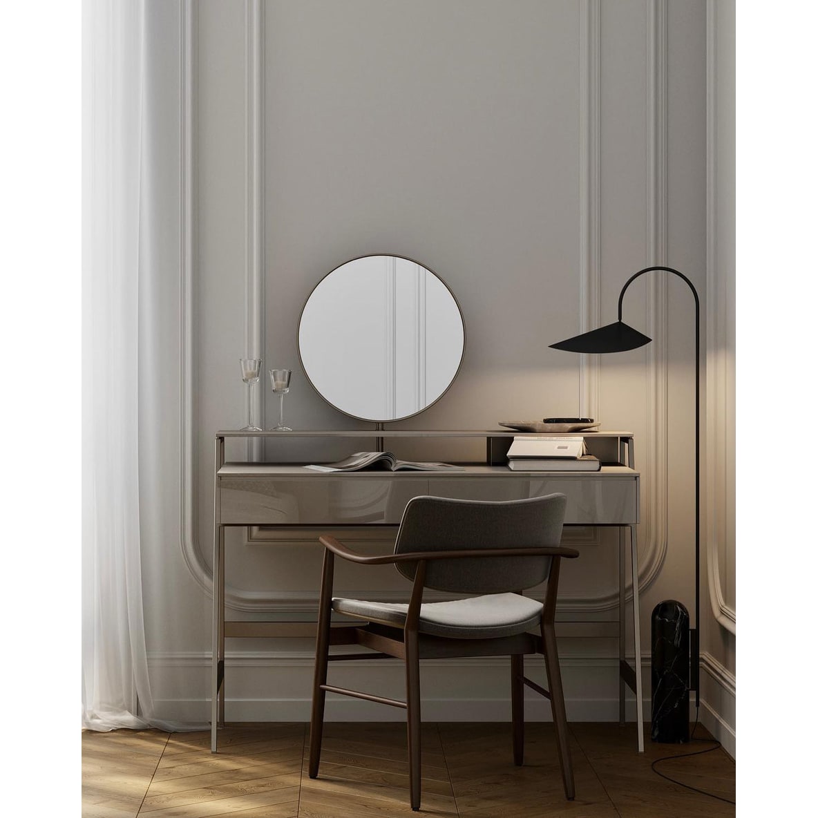 Modern Floor Lamp Living Room Lamp Black Floor Lamp Minimalist - Image 32