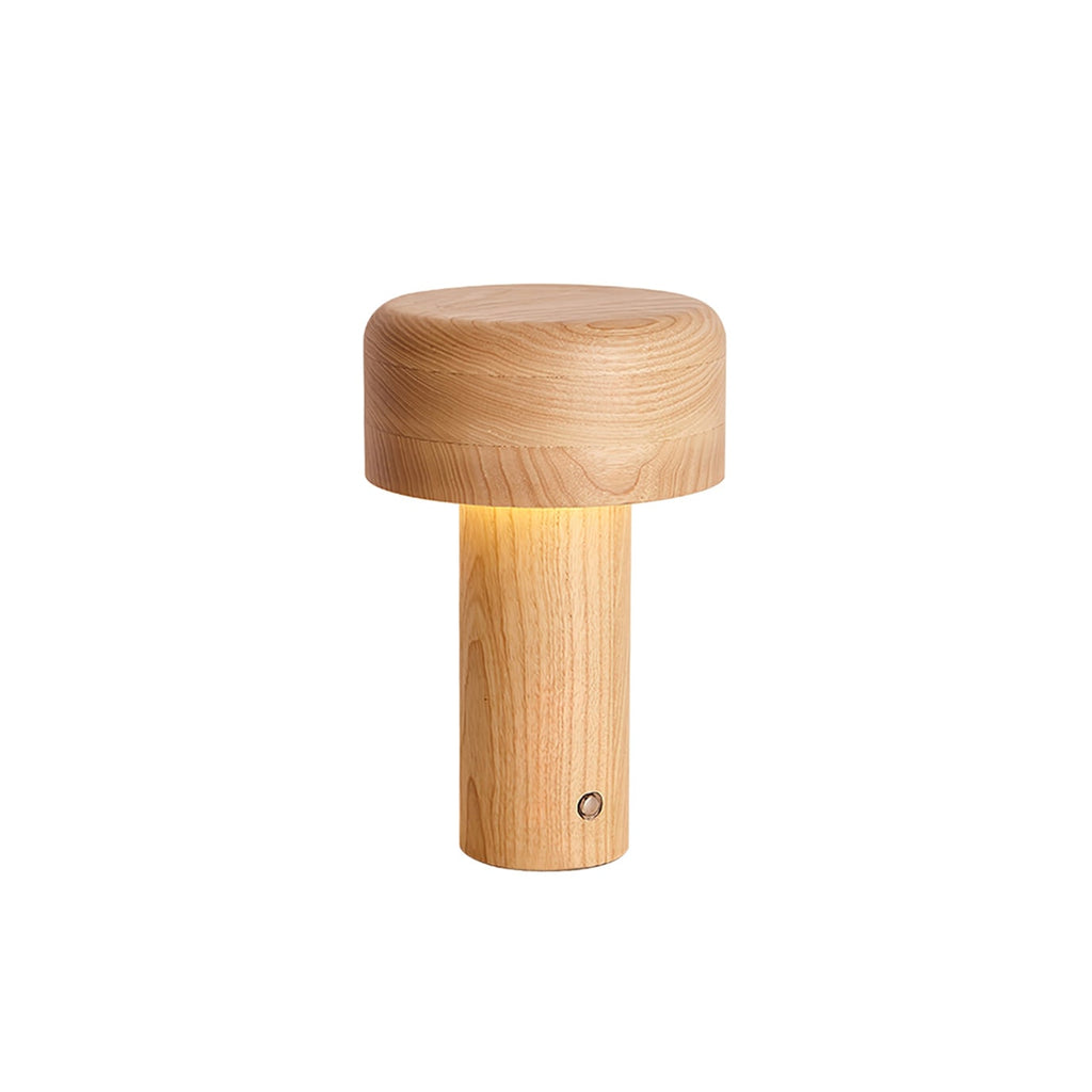 Modern Table Lamp LED Table Lamp Wooden Touch Control Lamp Minimalist - Image 20