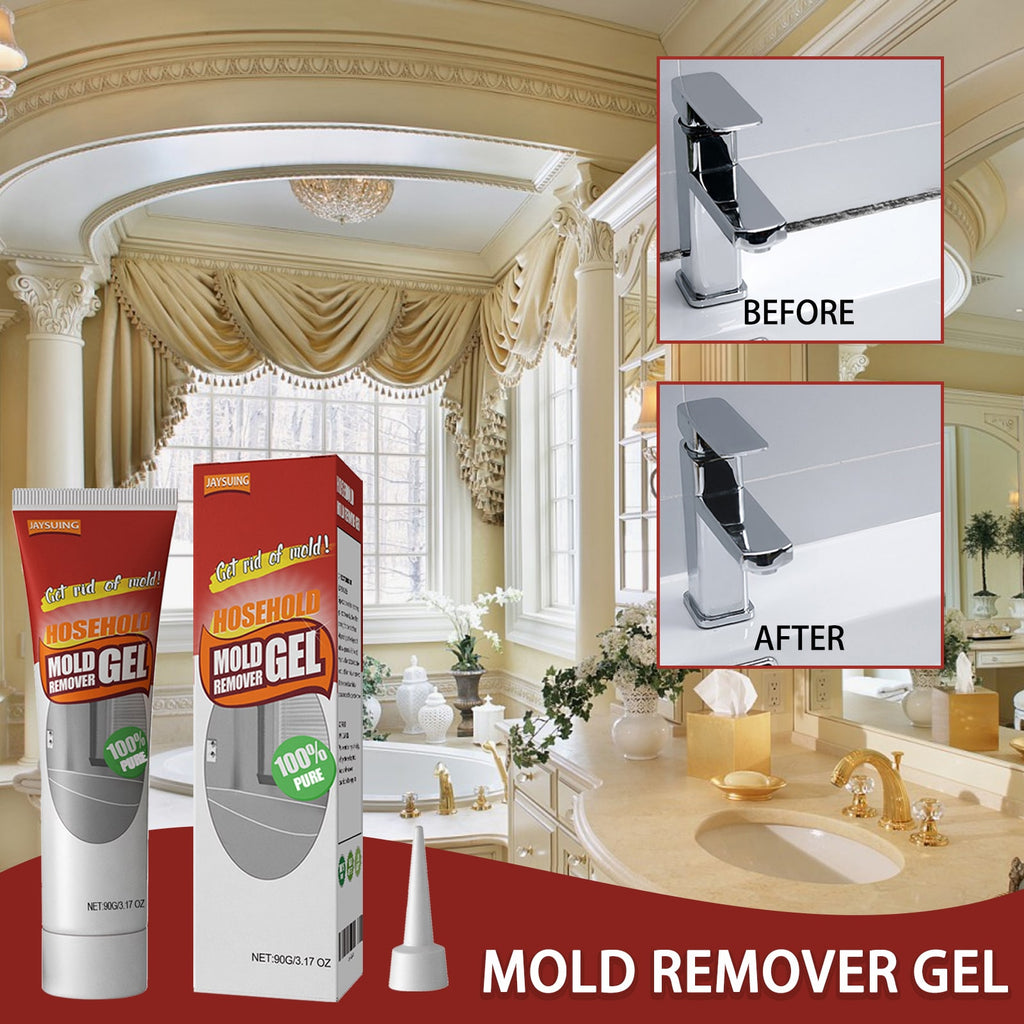 Mold and Mildew Remover Professional Gel with Precision Nozzle for Bathroom Tile Grout - Image 3