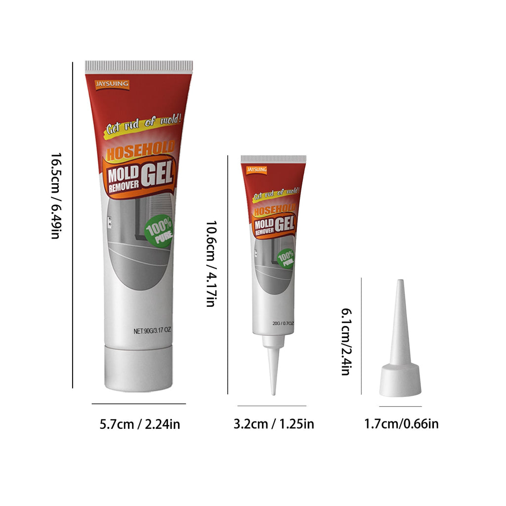Mold and Mildew Remover Professional Gel with Precision Nozzle for Bathroom Tile Grout - Image 7