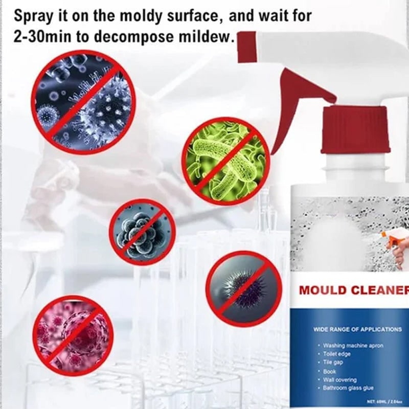 Mold and Mildew Remover Professional Stain Spray with Trigger Nozzle - Image 2