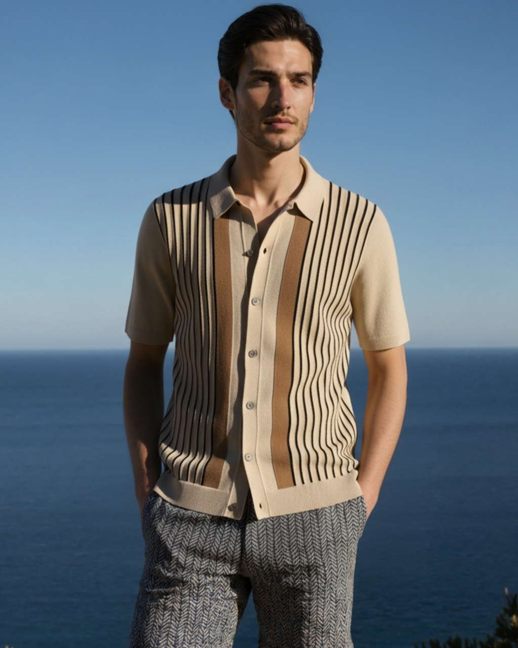 The Monte Carlo Knitted Polo Shirt