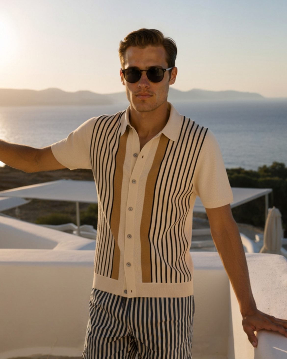 The Monte Carlo Knitted Polo Shirt