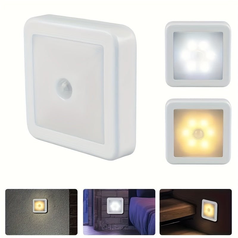 Motion Activated Night Light Detection LED Sensor Wireless Battery Operated Portable - Image 6