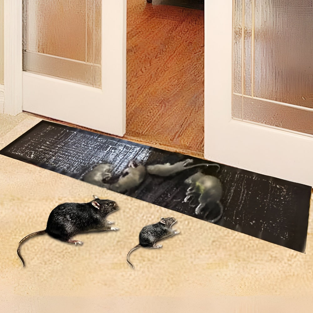 Mouse Glue Trap for Rats and Cockroaches with Strong Adhesive Sticky Surface - Image 1