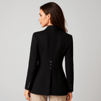 Tailored Women's Blazer - Single Button - Elegant Office Wear