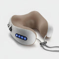 Neck Massager and U Shaped Massage Pillow with Vibrating Heat and Adjustable Drawstring - Image 1