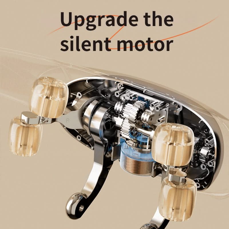 Neck Massager for Sore and Shoulders with Heat Stretch Relief Wearable Electric Shiatsu - Image 4