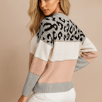 Soft & Comfortable Sweater with Unique Panther Print