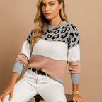 Soft & Comfortable Sweater with Unique Panther Print