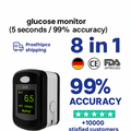 Non Invasive Glucometer Glucose Monitor Portable Fingertip Digital Display - Image 1