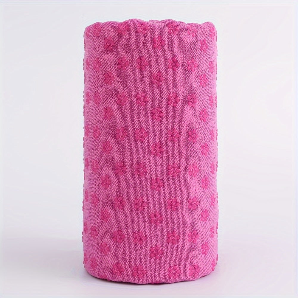 Non Slip Microfiber Yoga Towel Silicone Grip Foldable Washable Portable Travel - Image 1