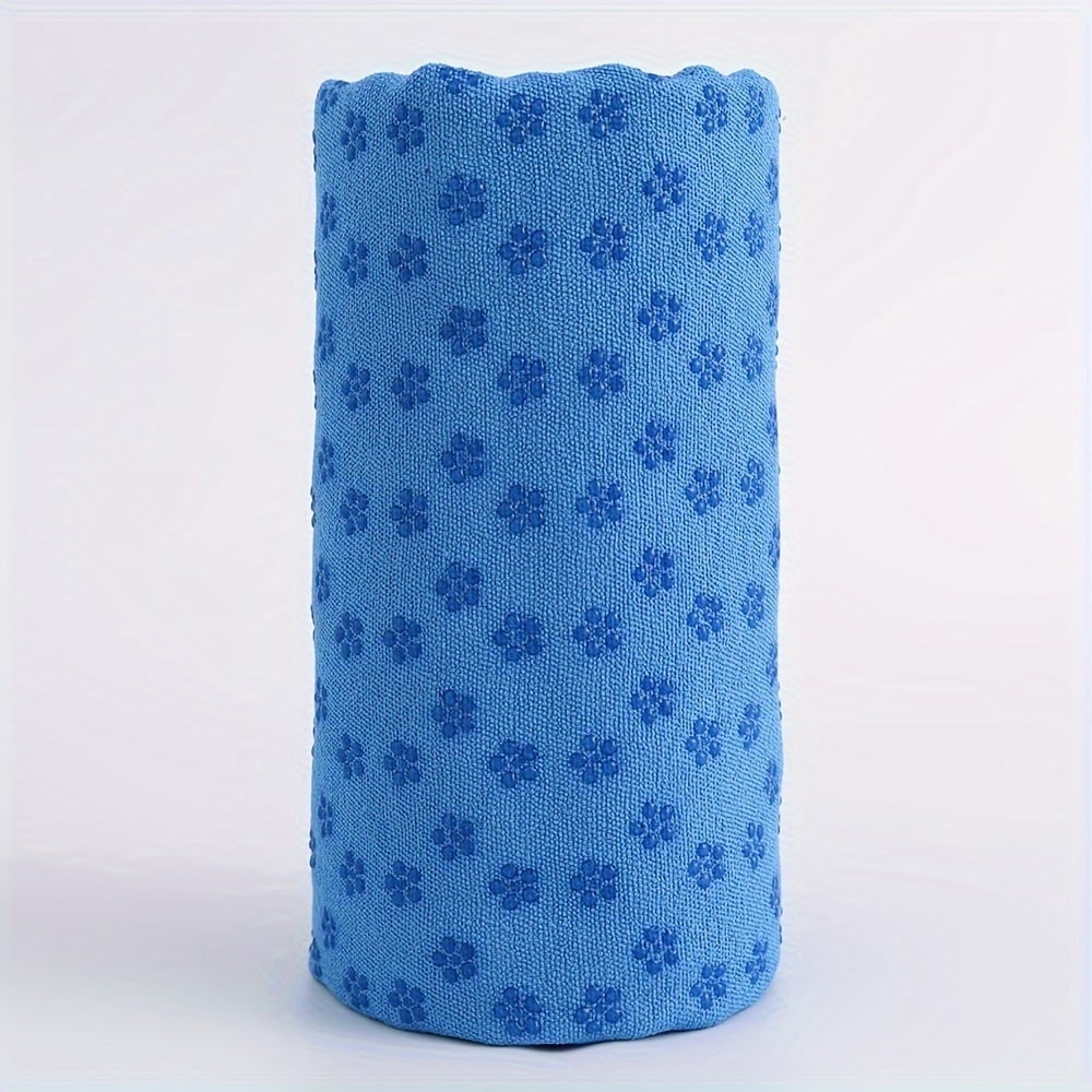Non Slip Microfiber Yoga Towel Silicone Grip Foldable Washable Portable Travel - Image 12