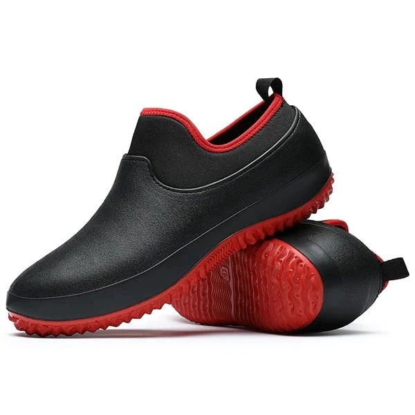 Non Slip Rubber Garden Shoes Waterproof Flexible Sole Quick Dry Easy Slip-on Work - Image 1