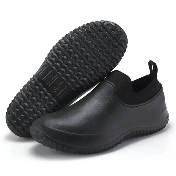 Non Slip Rubber Garden Shoes Waterproof Flexible Sole Quick Dry Easy Slip-on Work - Image 3