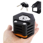 Foldable Bike Lock – Compact, Lightweight & High-Security Anti-Theft Design | Durable Alloy Steel with Keys, Holder & Storage Box