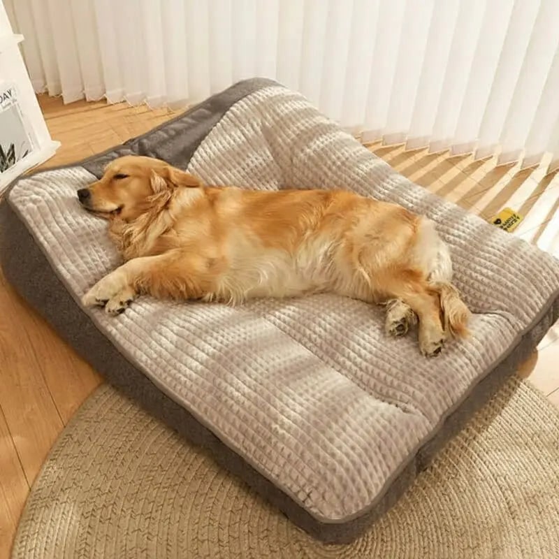 Orthopedic Dog Bed Large Pet With Bolster With Removable Cover - Image 3