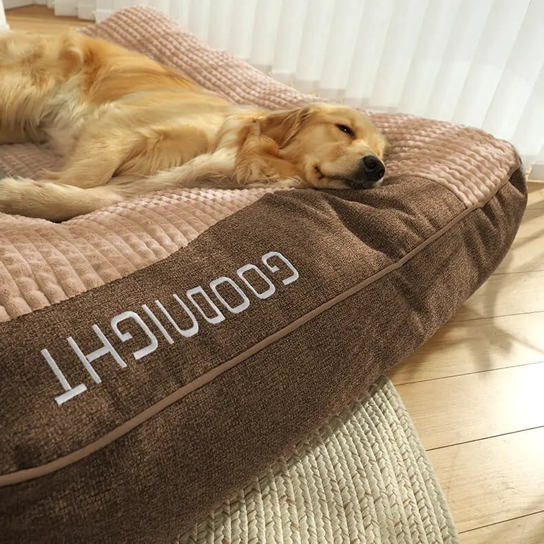 Orthopedic Dog Bed Large Pet With Bolster With Removable Cover - Image 6