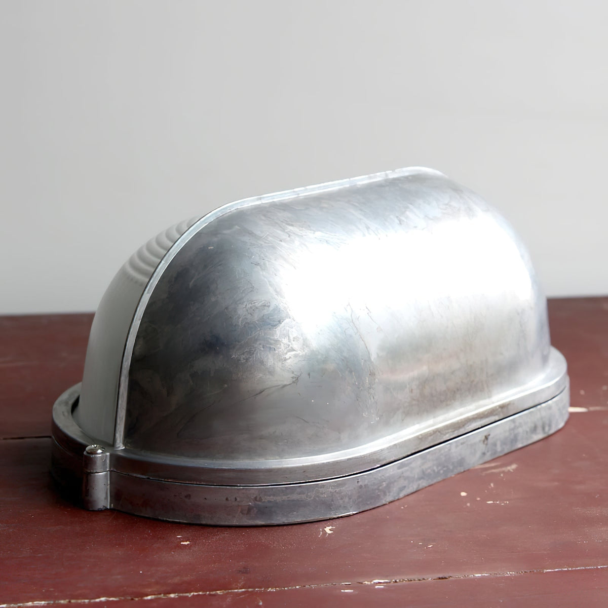 Outdoor Bulkhead Wall Light with Oval Shield and Ribbed Glass Diffuser - Image 48