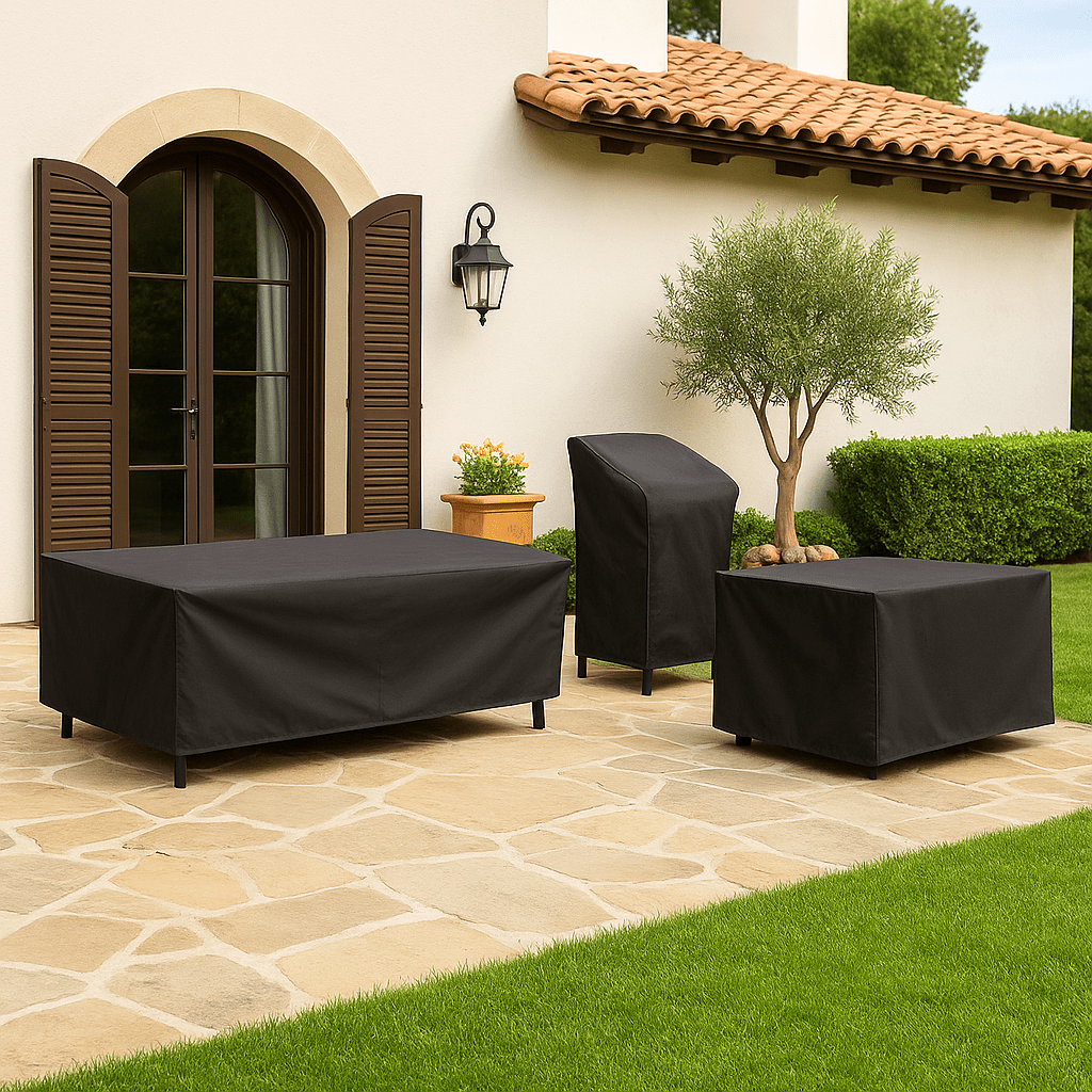 Outdoor Furniture Cover Waterproof Patio and Garden Protection with Reinforced Seams - Image 2