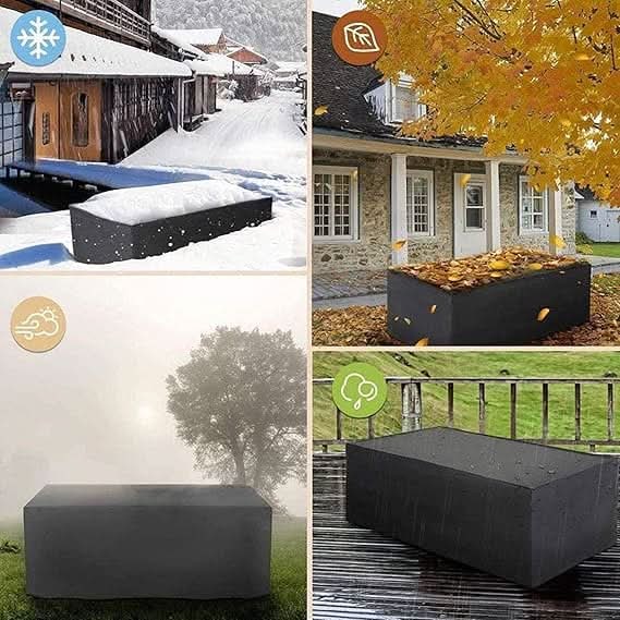 Outdoor Furniture Cover Waterproof Patio and Garden Protection with Reinforced Seams - Image 6